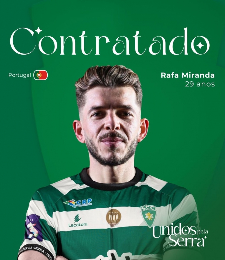 Rafael Miranda é reforço